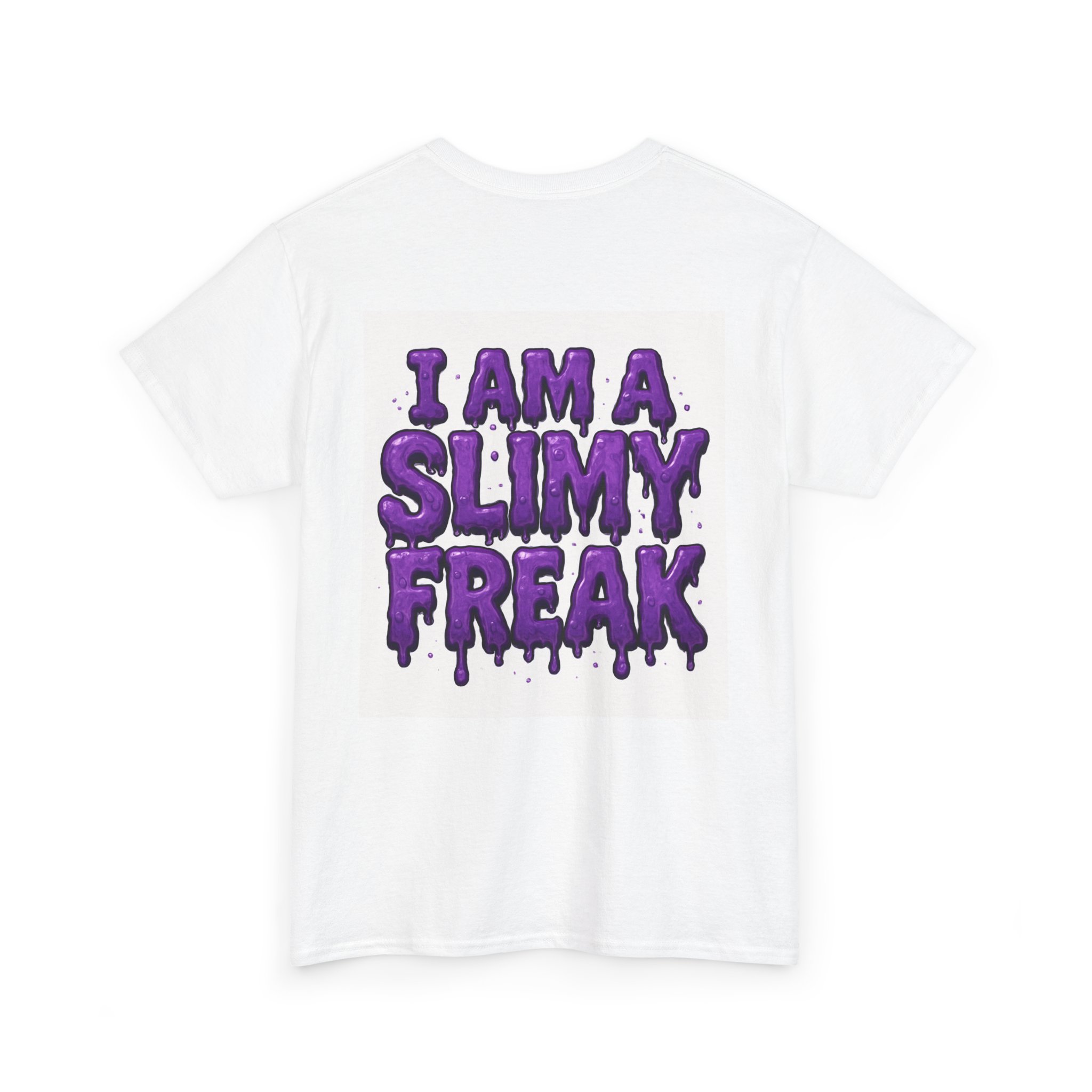 Slimy Freak Tee — Creepy Cute Graphic T-Shirt - Billede 4